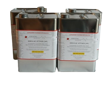 SA 3.78Lx4 Case - Shellac Attack Ultrasonic Cleaning Solution – Crystal ...