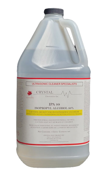 IPA 99% 4L Bottle - Isopropyl Alcohol – Crystal Electronics Inc. (Canada)