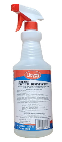 Disinfectant RTU 1L Spray bottle  - APPROVED for COVID-19 DIN 02462966